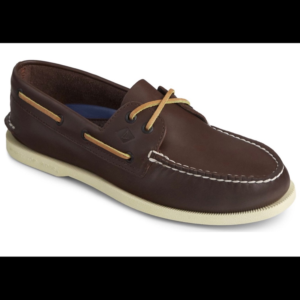 Sperry OriginalLeather BoatShoe Classic Brown SZ10